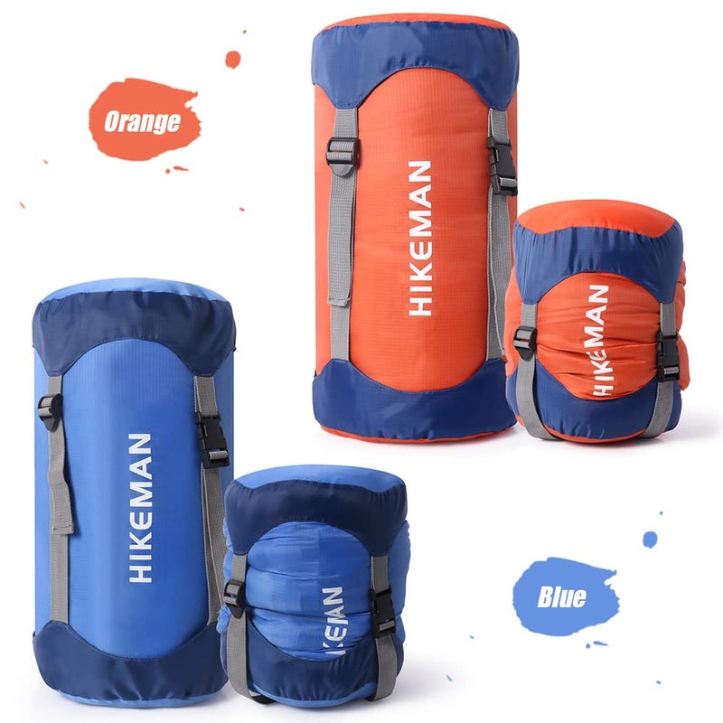 Blue Compression Sack Sleeping Bag Stuff Bag Waterproof Ultra Lightweight Outdoor Storage Bag for Camping Hiking Backpacking - Image 3
