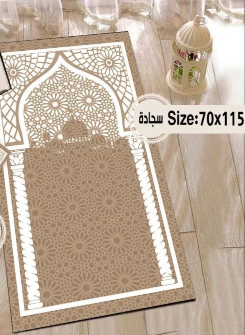 سجادة صلاة بتصميم حديت 70x115 Cm  - Image 2