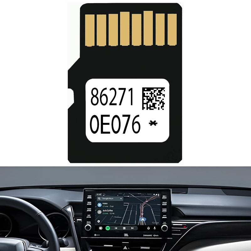 Generic Navigation SD Card Update GPS Map System Compatible with Toyota 4Runner Avalon Camry Corolla Highlander Prius Sequoia Sienna Tacoma Tundra Rav4 | USA & Canada 86271 0E076  - Image 1