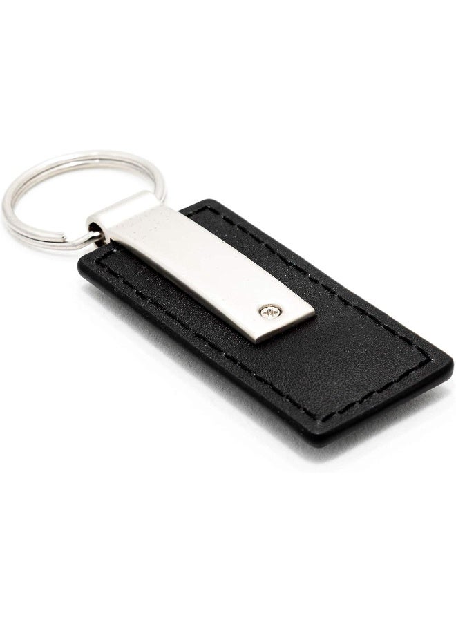 TOYOTA Toyota Corolla Black Leather Key Chain - Image 4