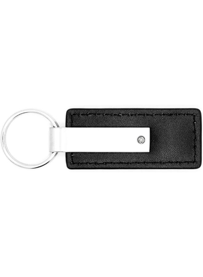 TOYOTA Toyota Corolla Black Leather Key Chain - Image 2