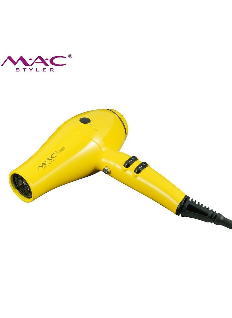 Mac Styler MAC STYLER MC-6600 Professional Hair Dryer – 2200W Power, Advanced Ionization, Fast Drying & Smooth Results  - Image 1