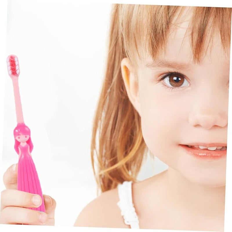 4Pcs Soft Bristle Toddler Toothbrushes Ergonomic Design For Boys And Girls - Image 4