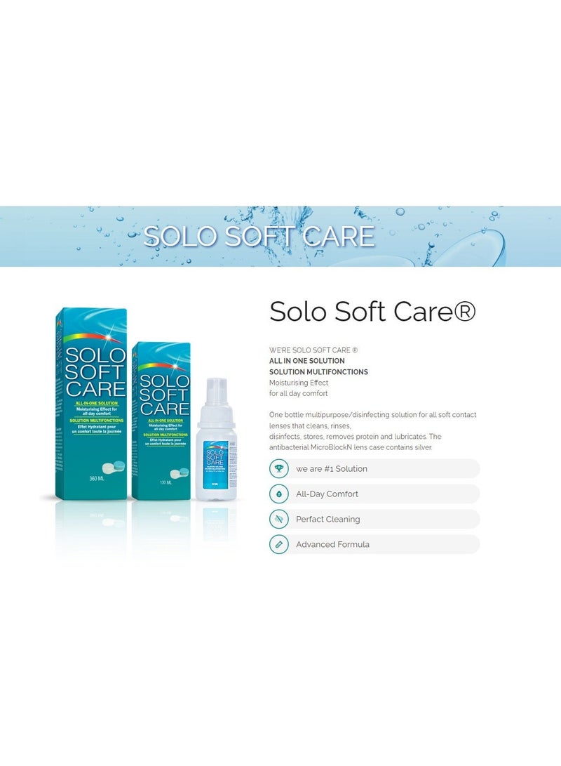 Solo Soft Care  Lens Solution 60 ml - Image 2