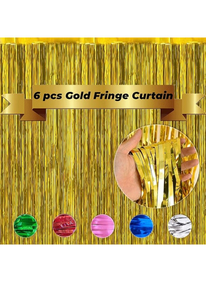 ستائر شرائط فويل لامعة – عبوة 6 قطع - Image 2