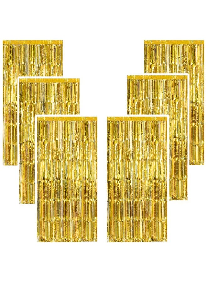 ستائر شرائط فويل لامعة – عبوة 6 قطع - Image 1