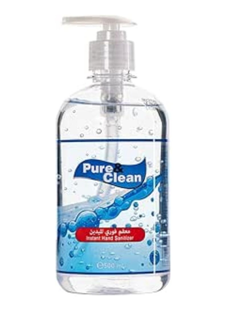 Pure & Clean Instant Hand Sanitizer 500ml 