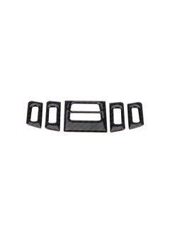 Carbon Fiber Car Interior Air Conditioner Outlet Panel Frame Cover Trim for E90/92/93(B)
