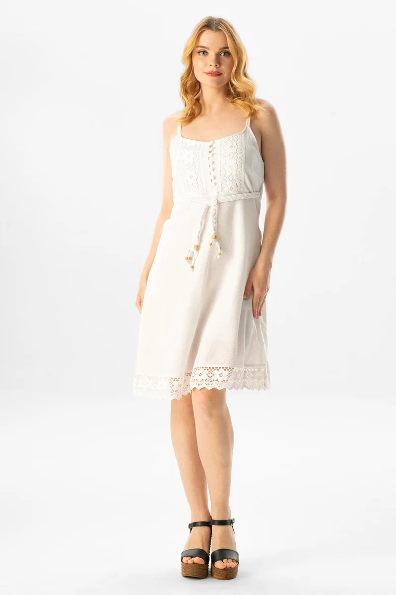 اليش شيل بيزي Eyelet Sundress