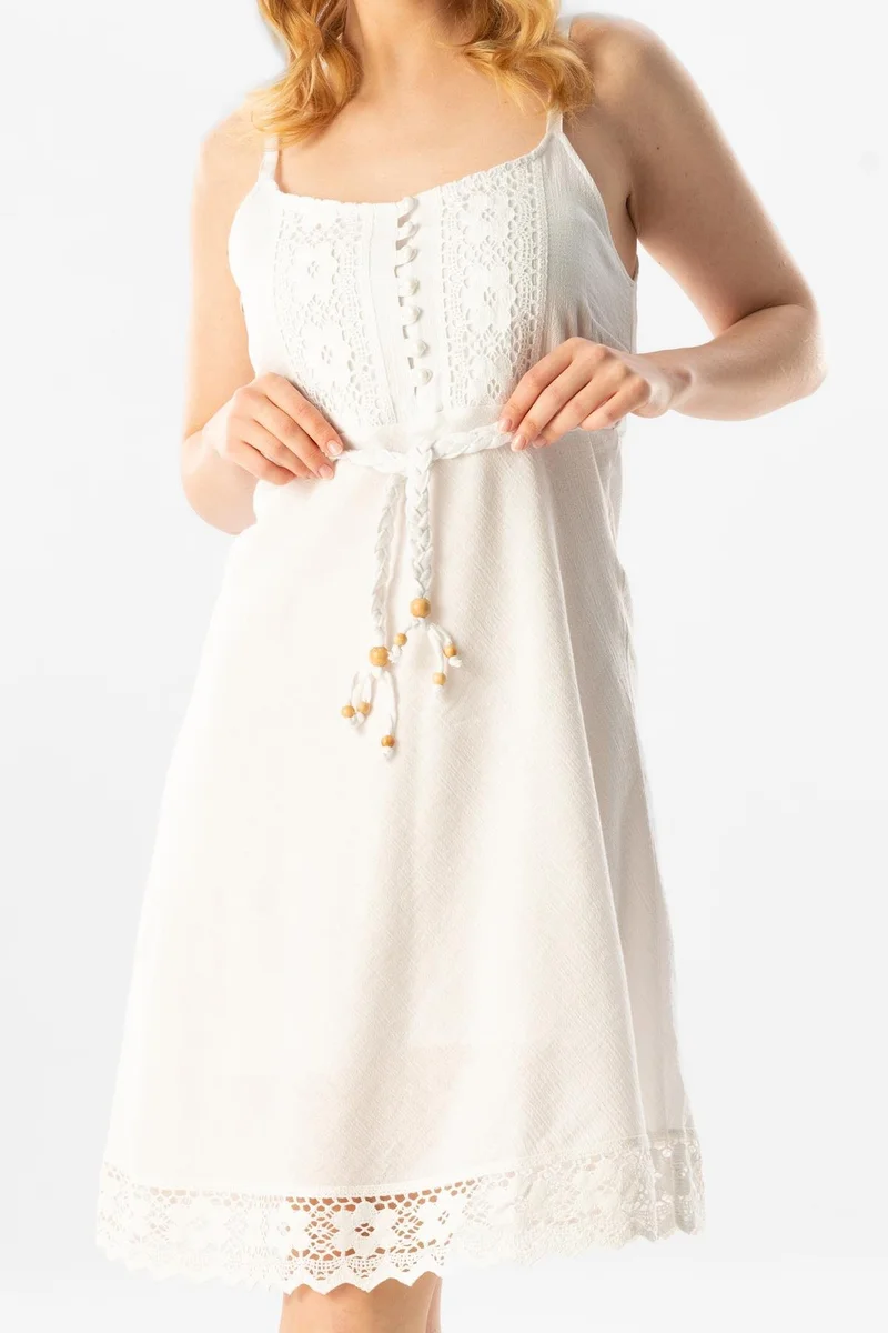 اليش شيل بيزي Eyelet Sundress