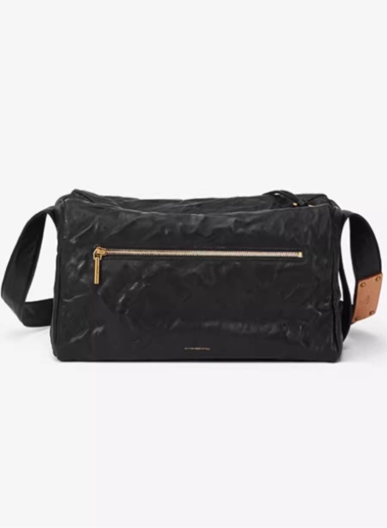 GT GROTTO Black Stone medium sized Large Capacity Shoulder Crossbody Bag Unisex - Image 2