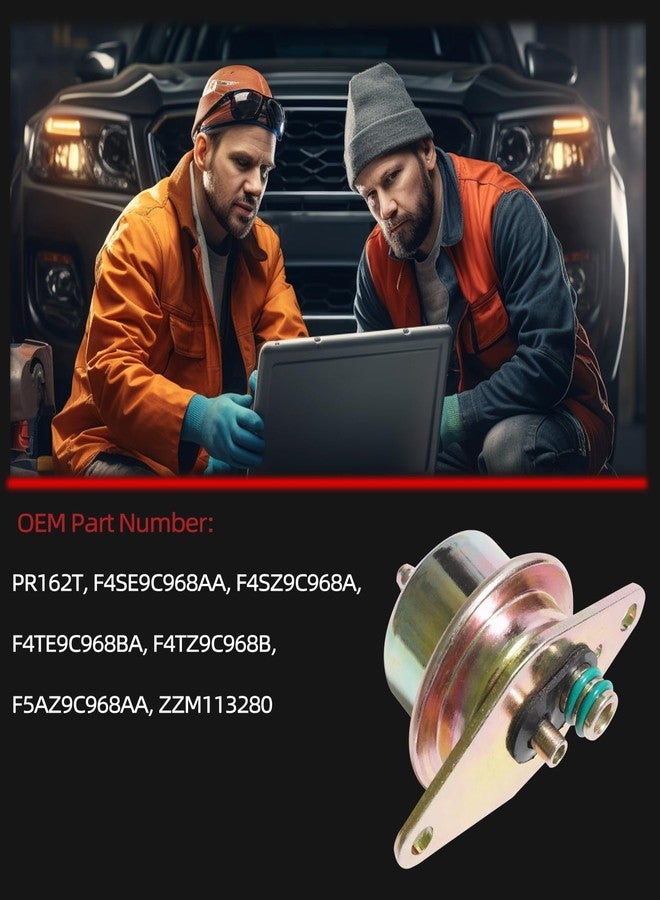 KCGLOBAL Fuel Injection Pressure Regulator - 2.7BAR, Replaces PR162T, F4SE9C968AA, F4SZ9C968A, F4TE9C968BA, F4TZ9C968B, F5AZ9C968AA, ZZM113280 - Image 5