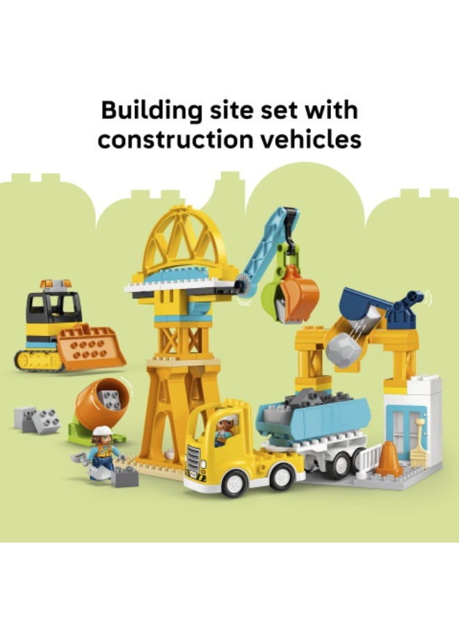LEGO DUPLO 3 in 1 Construction Site and Vehicles Toy 10476 (Age 3+, 84 Pieces) - Image 5