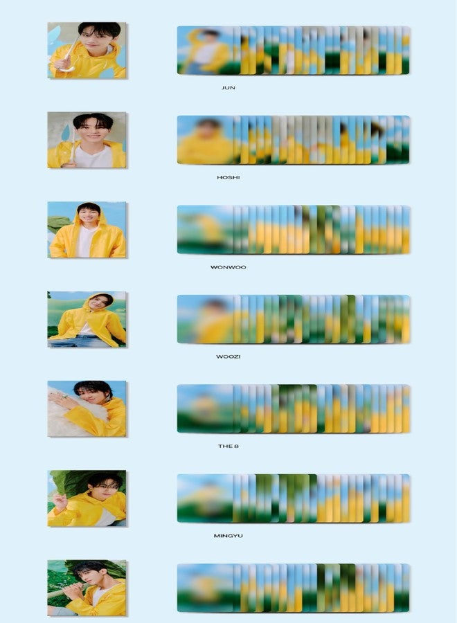 KPOP ألبوم ميني السابع عشر من سيفنتين 11 نسخة كاراط CD + كتيب 24 صفحة + كتاب كلمات 12 صفحة + بطاقة صور 4 صفحات + تتبع مختوم - Image 4