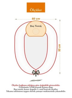 molody Portable Newborn Beds with Pillow with HighQuality Materials  - Image 4