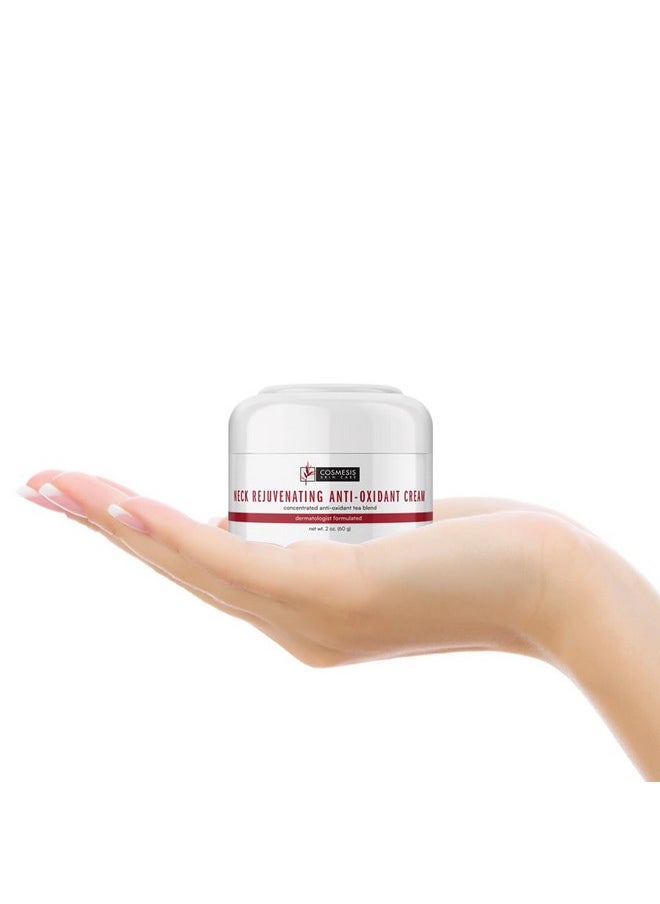 Cosmesis Skin Care Cosmesis Neck Rejuvenating Antioxidant Cream Minimize Sagging Skin Powerful Antiaging Ingredients Promotes Hydration 2Oz  - Image 4