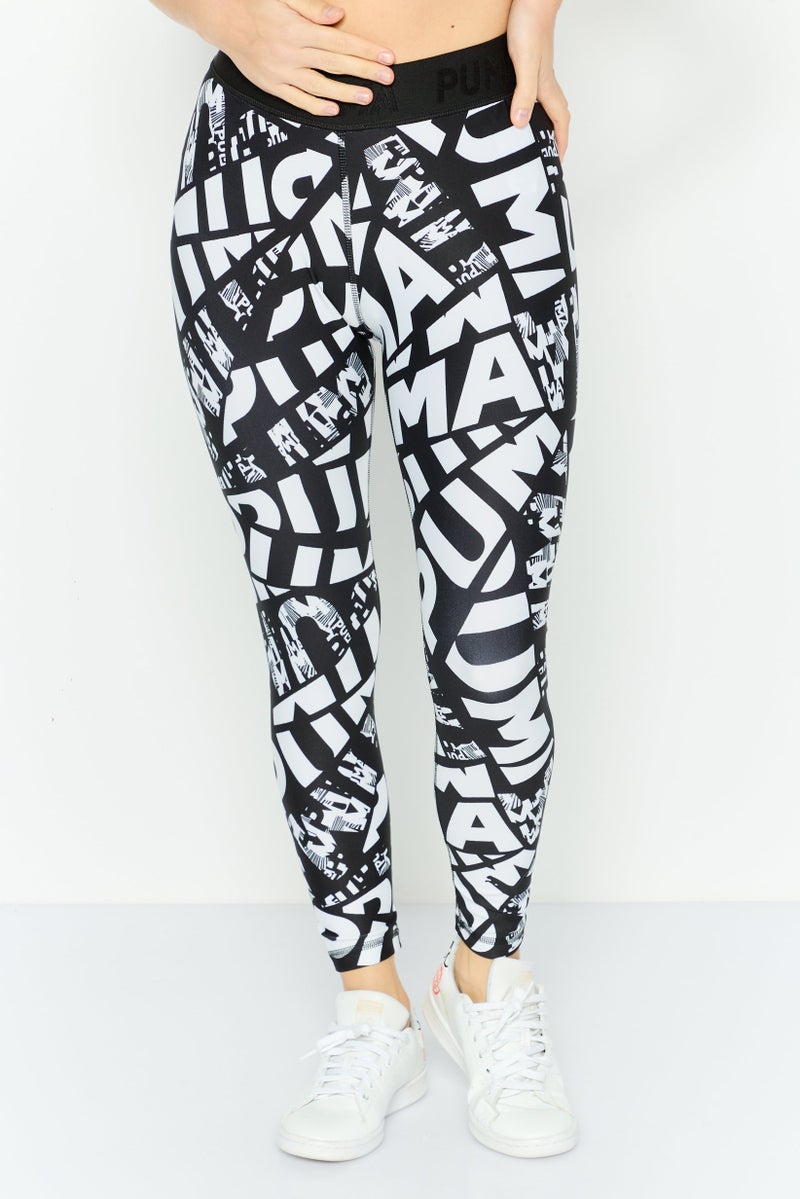 PUMA Women Sportswear Fit Training Leggings, Black - Image 1