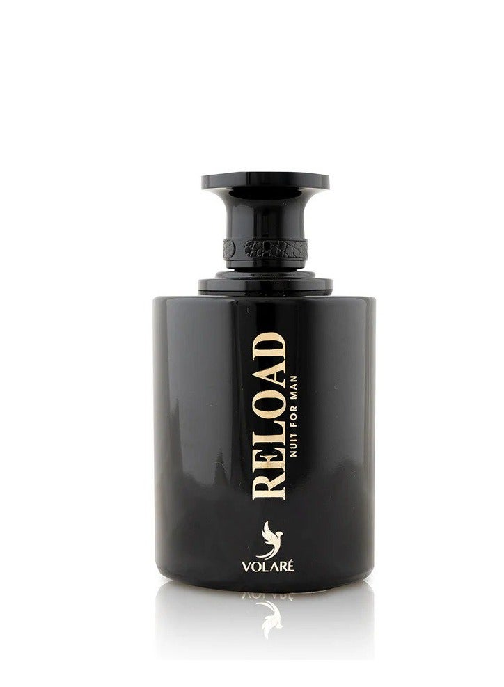 Reload Nuit Eau de Parfum for Man ( Inspired by Hugo Boss Bottled Parfum) - 100 ml