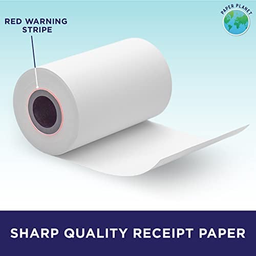 PaperPlanet Thermal Paper for Clover POS (Clover Flex Thermal Printer) by Paper Planet | C400 C401 C405 | 10 Rolls - Image 4