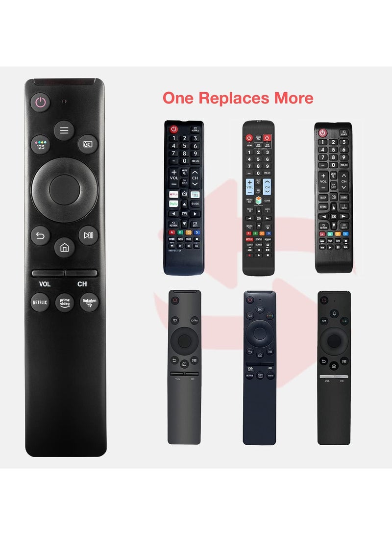 SmartGrist BN59-01358D Replaced Remote Control fit for Samsung AU7000 UHD 4K Smart TV (2021) with Netflix Prime-Video Keys - Image 2