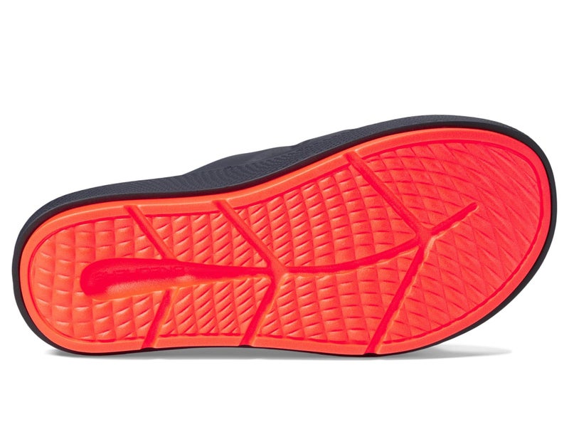 Skechers Men's GO RECOVER Refresh Men's Dual Density Arch Fit Slide Sandals, Navy/Coral, 13 - Image 3