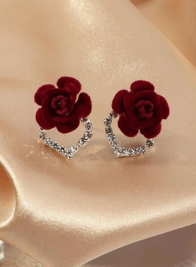 Take Two Flower Stud Earrings