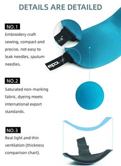 EPO Care+ Premium Quality 3D Eye Mask, Super Soft Comfortable & Breathable Eye mask with Adjustable Strap for Sleeping, Meditation, Travel, Daylight Nap, Yoga, Sleeping Eye Mask, Blindfold Mask For Men, Women  - Image 5