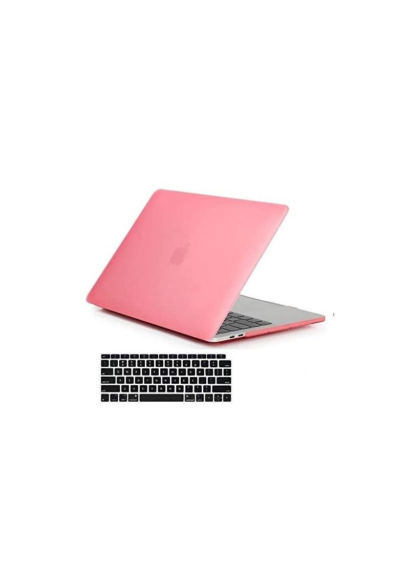 Generic MacBook Air 13 inch Case With keyboard M1 A2337 A2179 A1932 2020 2019 2018 Release, Slim Plastic Matte Hard Cover Compatible Mac Air 13.3 inch with Retina Display (Pink)  - Image 3