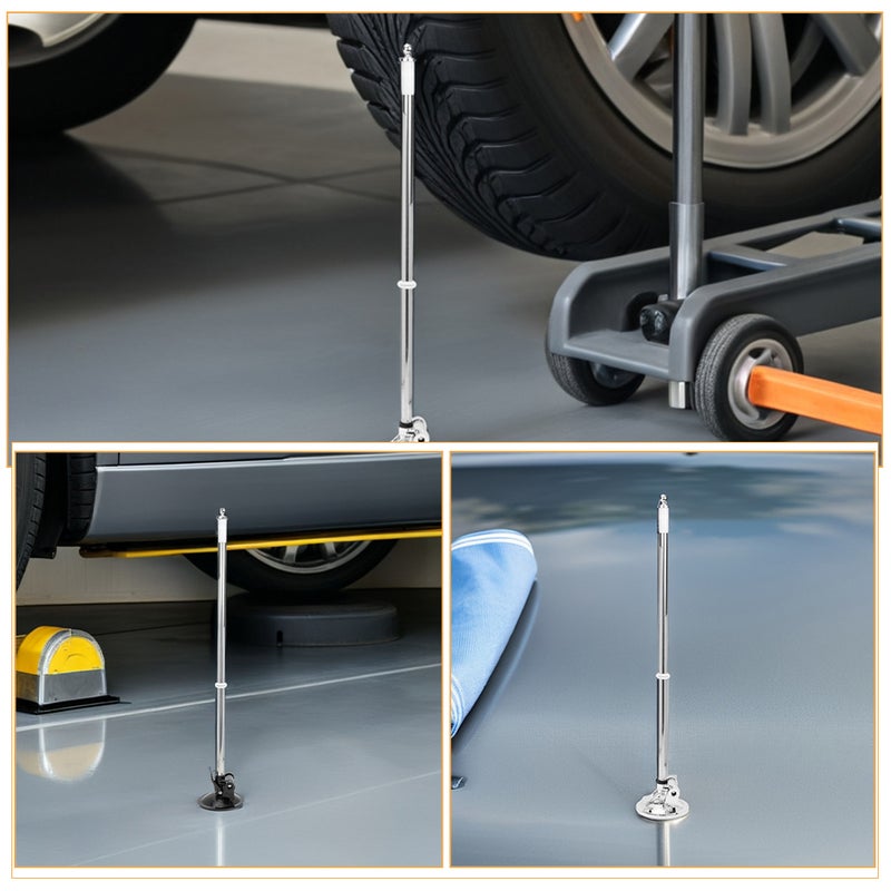🚗 حامل علم مزود بكوب شفط ثابت للسيارات والشاحنات والدفع الرباعي بألوان متعددة - Image 5