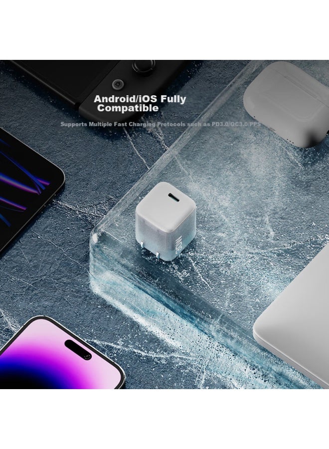 Cuktech Kuotai Ke Apple 16 Charger, 30w Gallium Nitride Set, Suitable For Iphone 16/15 Pro Max/plus, Fast Charging Head, Phone And Ipad, Type-c Data Cable Plug - Image 3