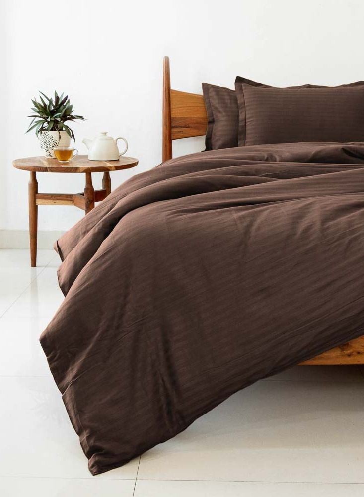 Microfiber Quilt And Duvet Insert Microfiber Brown King 220x240cm  - Image 3