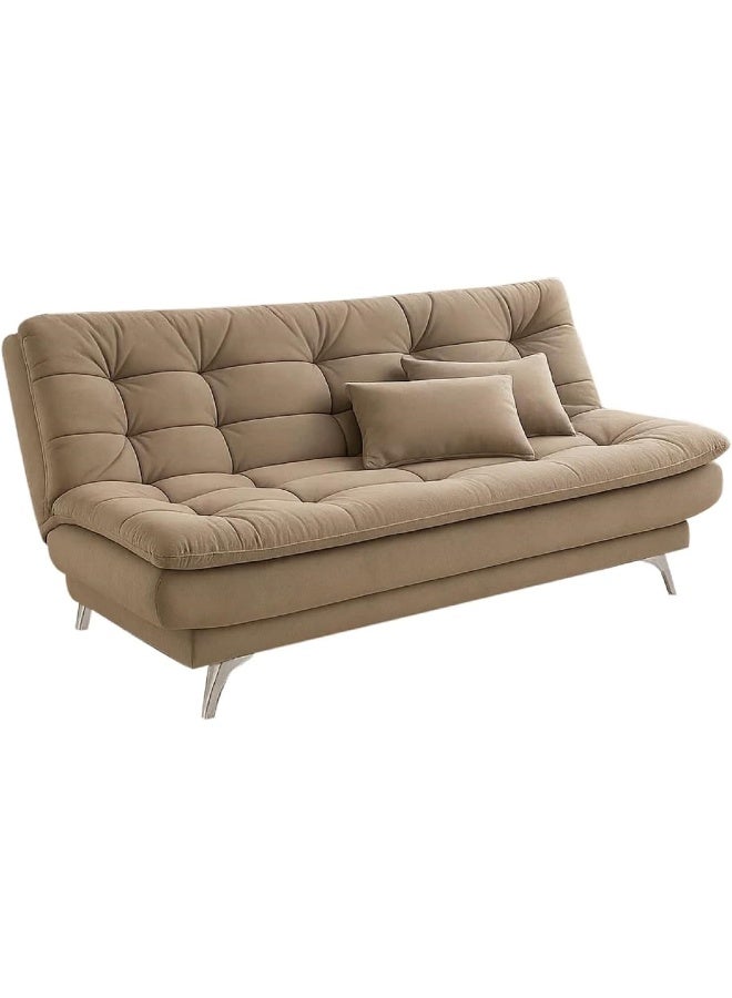 Zayn comforts أريكة سرير قماش قابلة للتحويل فاخرة مع وسائد - Image 4