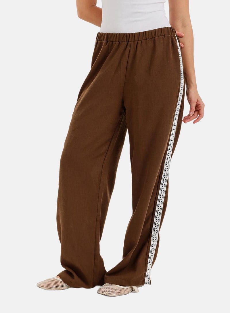 Carina Side-Embroidered Pants - Image 2