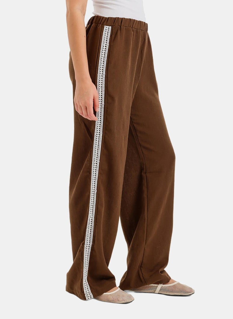 Carina Side-Embroidered Pants - Image 3