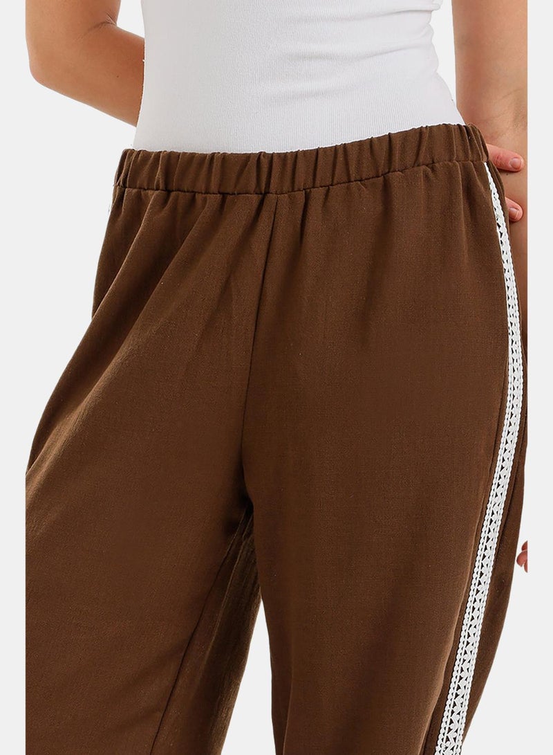 Carina Side-Embroidered Pants - Image 5