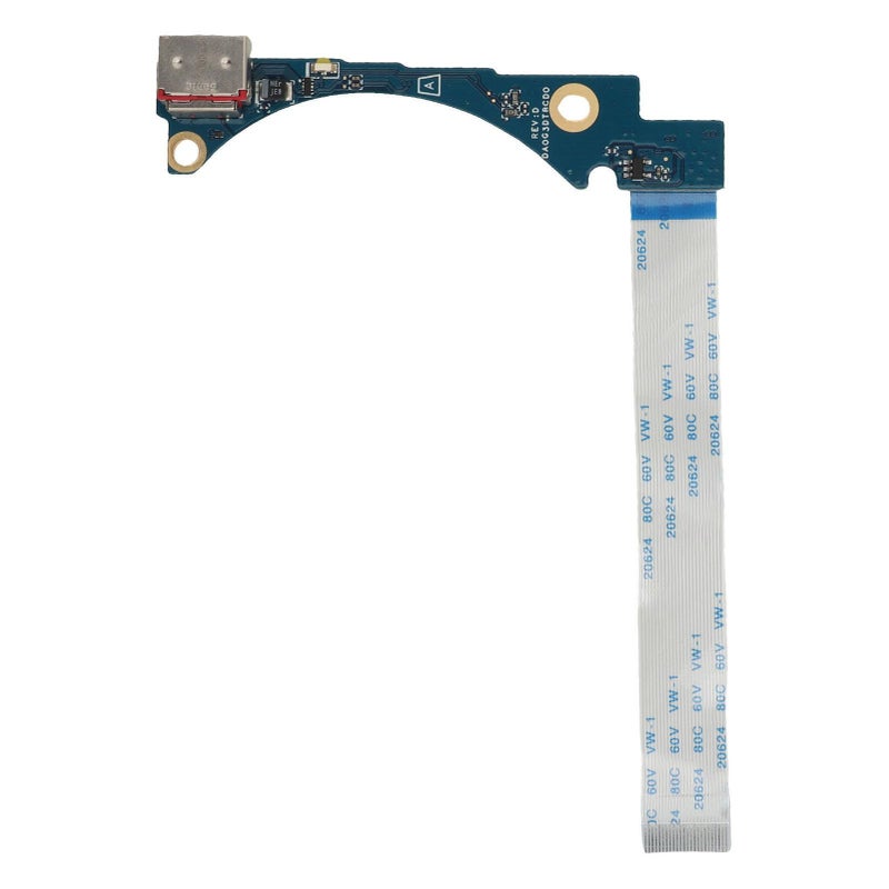 لوحة استبدال منفذ USB للكمبيوتر المحمول مع كابل لجهاز 15 DC OMEN TPN Q211 DA0G3DTBCD0 مادة ABS متينة، تتطلب تركيبًا احترافيًا. - Image 2