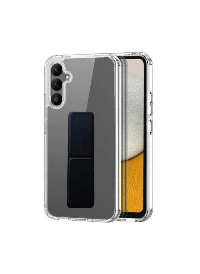 Generic - Protective silicone Case Cover Compatible with Samsung Galaxy A34- Clear\Black - Image 1