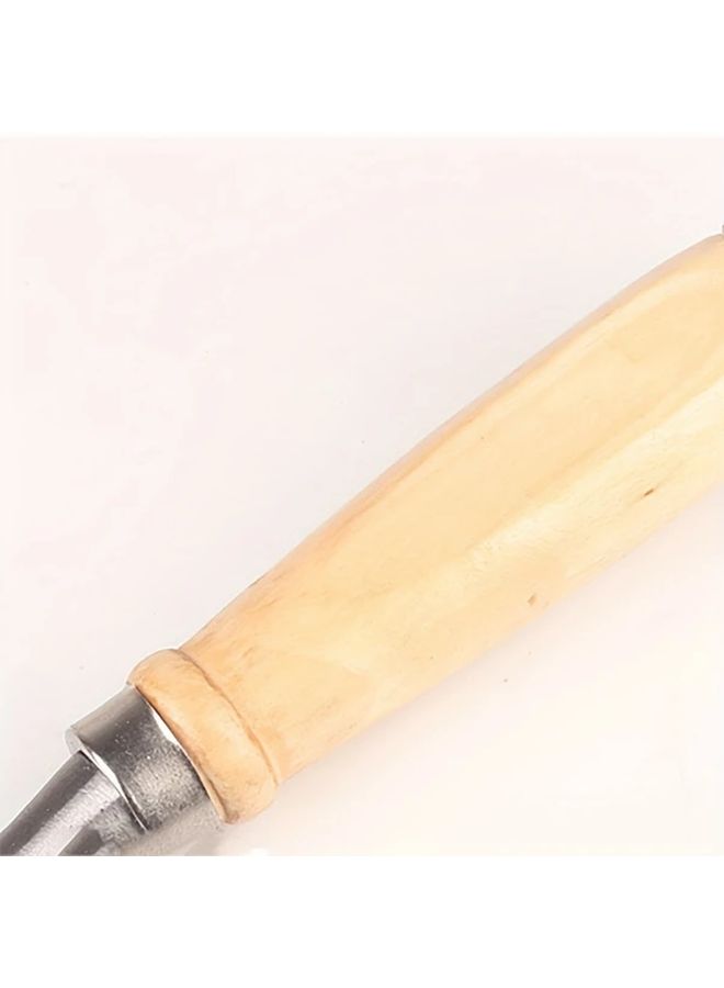 4 Pcs Half Round Wood Chisels Chrome Vanadium Steel Oil Rubbed Finish Wood Handles - Image 5