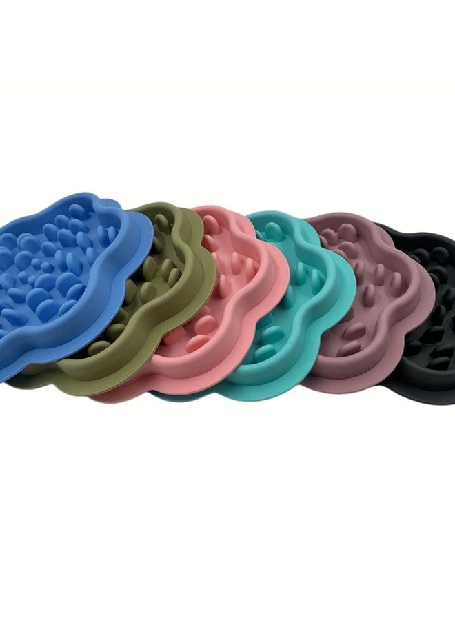 Slow Feeder Bowl And Mat 6 Transformations Anti Choke Spillproof Pet Feeding Solution - Image 4