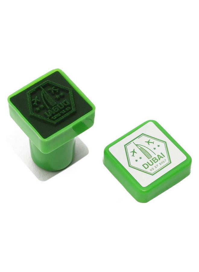 Bright Creations Passport Stamps, City and Country Stamp Set (1 x 1 in, 26 Pieces) - Image 4