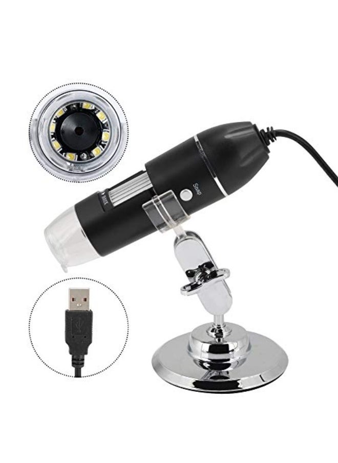 Generic SVNRDSK A sixx Computer USB, Digital Microscope, Manual Focus Macro Lens Electron 1600X for Dynamic Video Recording Taking Photos  - Image 4