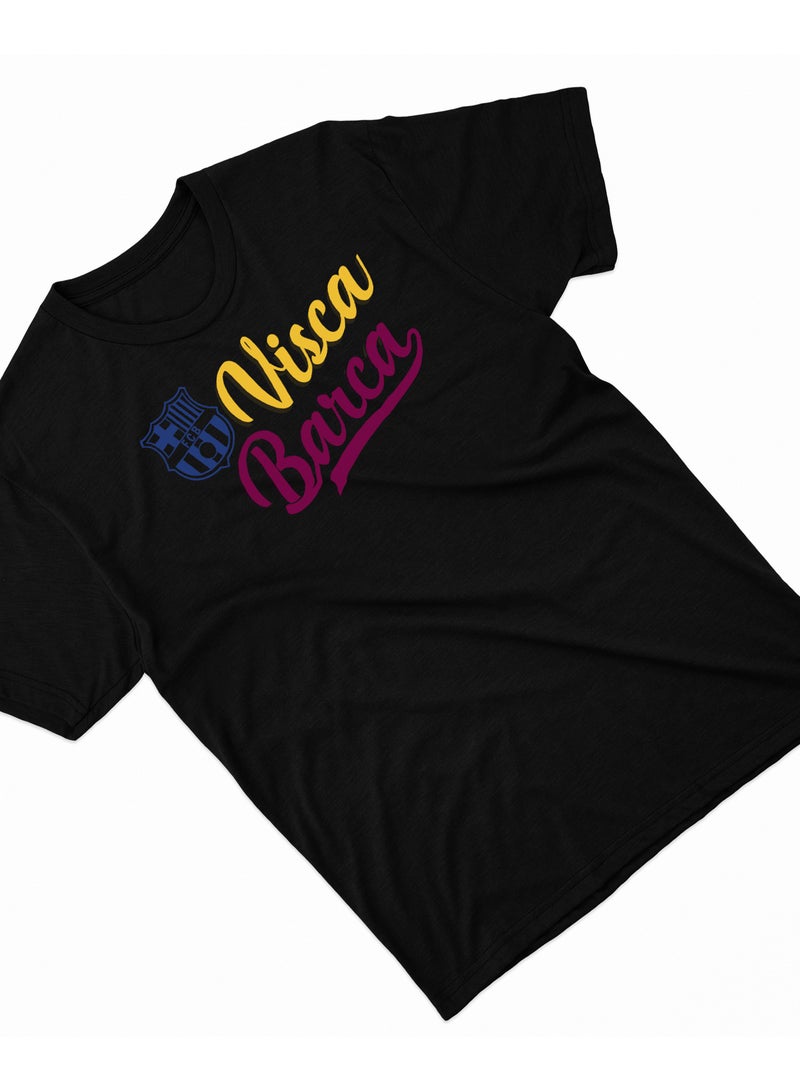 Fashion World Cotton T-shirt Printed with High-quality F.C.B - Image 2
