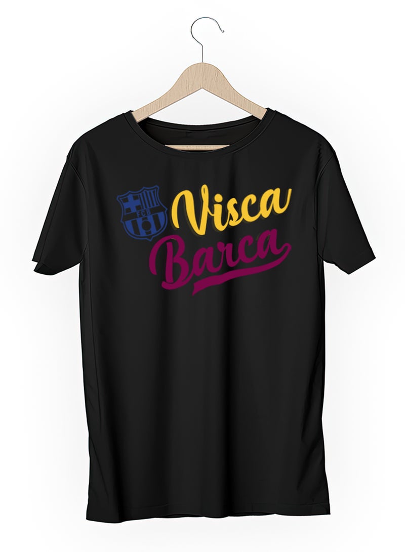 Fashion World Cotton T-shirt Printed with High-quality F.C.B - Image 3