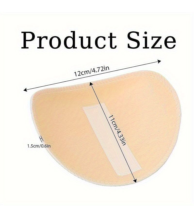 6 Reusable Foam Shoulder Pads 3 Sets Light Beige Comfortable Non Slip Breathable Discreet Right Angle Support - Image 4