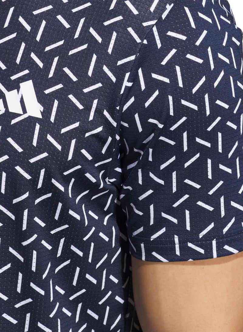 Adidas Ultimate365 Mesh Print Climacool Polo - Image 5