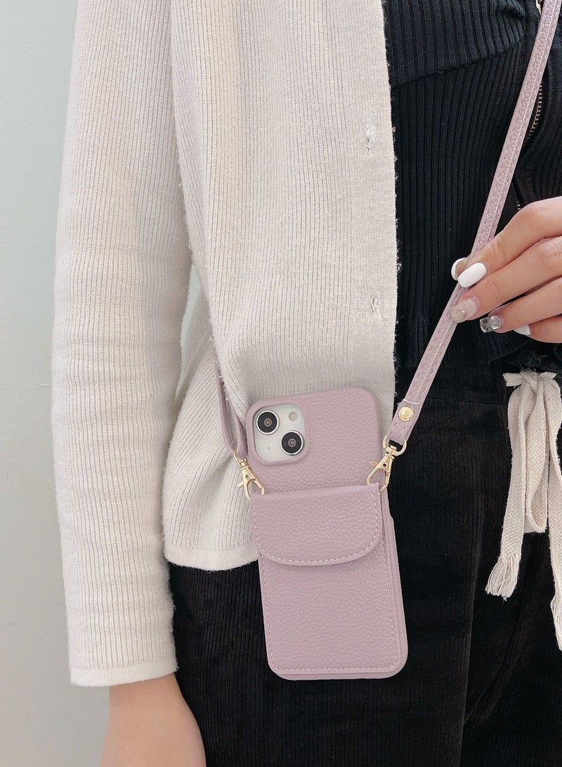 Suteni Back Cover Card Slots Leather Phone Case for iPhone - Image 2