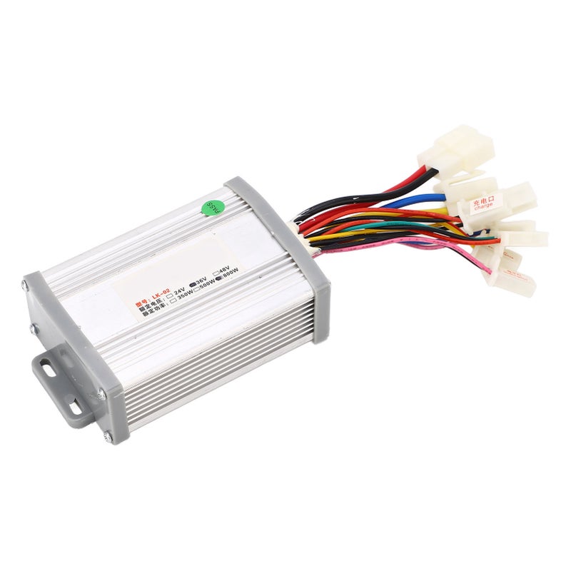 36V 800W Brushed Controller Over Current Protection Electric Bike Brushed Controller with Aluminum Alloy Shell for Scooter - Image 5