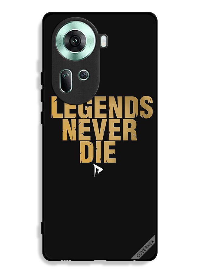 Covernex Oppo Reno11 5G Protective Case Cover Legends Never Die - Image 1