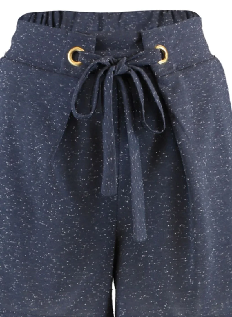 trendyol Drawstring Detail Printed Shorts