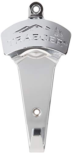 Traeger Grills BAC369 Chrome Bottle Opener Grill Accessory, 7.87 in X 2.36 in - Image 2